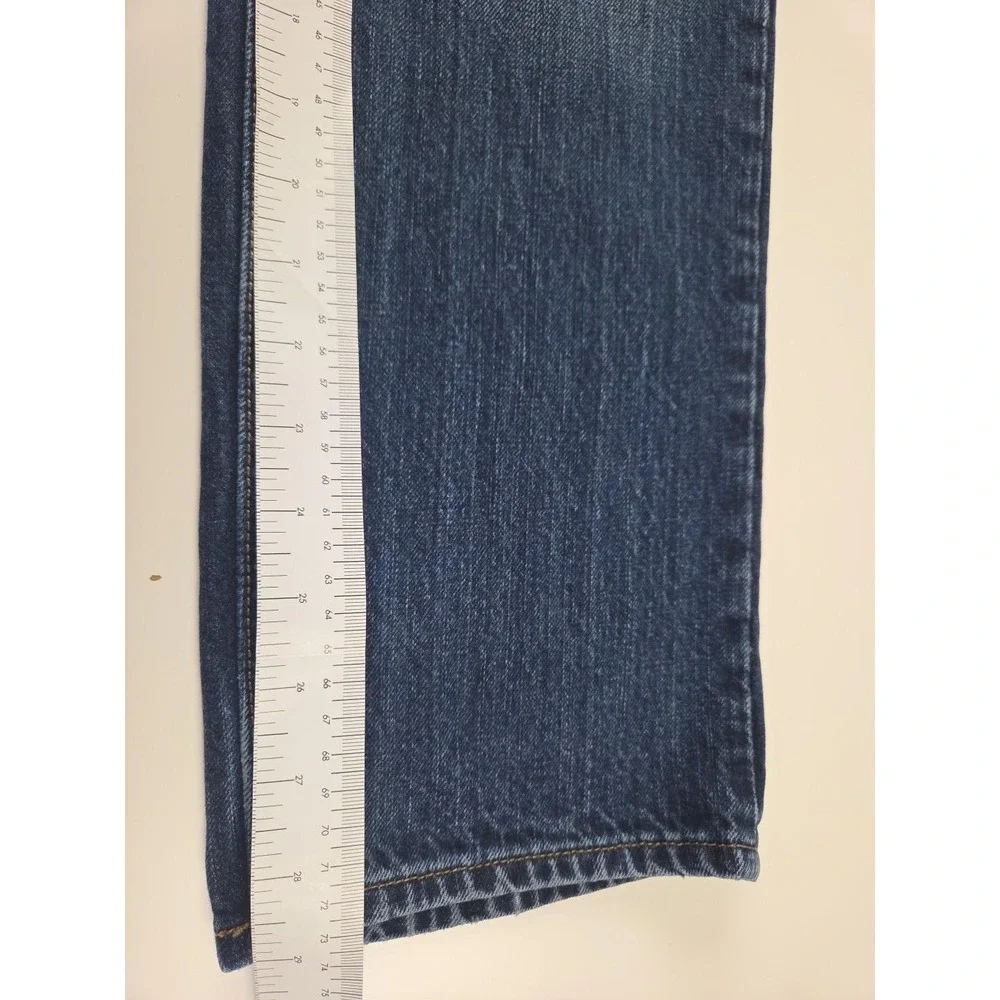 Arizona Vintage Men's Relaxed Straight Distressed 100% Cotton Blue Jeans 30 x 30